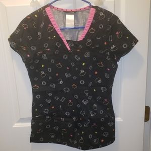 Heartsoul ring scrub top